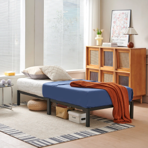 3ft Screwless Black Single Bed Frame