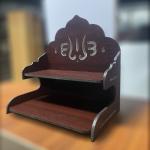 Har Har Mahadev Wall Mount Home Decor Singhasan Temple