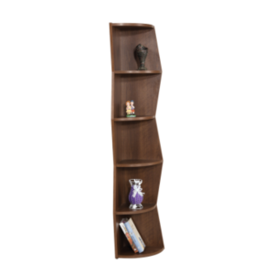 Harper Long Corner Showcase- Regal Finish