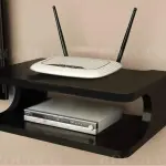 Set top Box Router Shelve