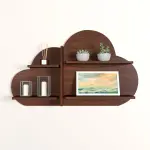 Cloud Shape Backlit Wall Shelf