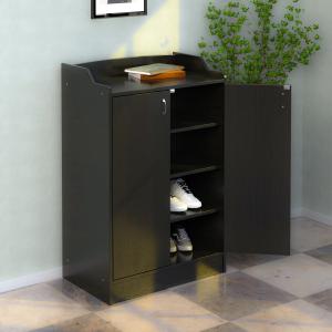 Black Long Shoe Rack