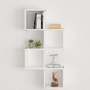 Multipurpose Modular Wall Racks/Shelves/Organiser/Décor Particle Board Wall Shelf
