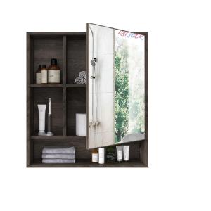 Mirror with Cabinet Shelf
