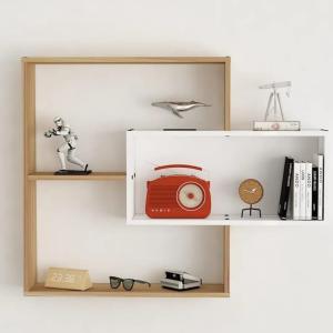 Multipurpose Modular Wall Racks/Shelves/Organiser/Décor Particle Board Wall Shelf