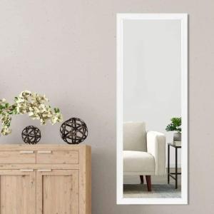 48"x18" Natural Full Length Mirror Floor Mirror Wall Mounted Mirror Hanging Horizontally Vertically Modern Bedroom Mirror Dressing Mirror