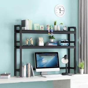 img Iron Table Organizer – 24x30-Inch Lateral Filing Display Shelf with 2 Shelves