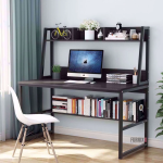 Multi-Purpose Computer Table Reading Desk, Metal Body Spacious Desktop Table, Long Lasting and Comfortable Reading Table for Home or Office Use