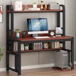 Modern Computer Desk with Metal Frame & Engineered Wood – Stylish & Sturdy Workstation