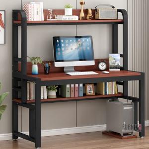 Modern Computer Desk with Metal Frame & Engineered Wood – Stylish & Sturdy Workstation
