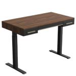 Stylish Table Writing Desk, Engineered Wood with Metal, Durable Construction