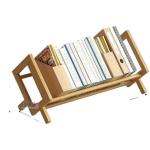 Luxurious Metal Tabletop Organizer Bookshelf – Elegant Storage Solution