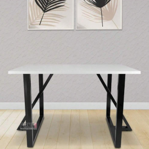 Heavy-Duty Reading Writing Laptop Desk Table with Metal Frame