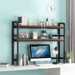 img Iron Table Organizer – 24x30-Inch Lateral Filing Display Shelf with 2 Shelves