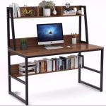 Multi-Purpose Computer Table Reading Desk, Metal Body Spacious Desktop Table, Long Lasting and Comfortable Reading Table for Home or Office Use
