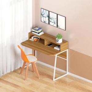 Exceotional Quality RK Metal Body Reading ,Study and Writing Table with Integrated Bookcase Shelf