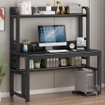 Modern Computer Desk with Metal Frame & Engineered Wood – Stylish & Sturdy Workstation