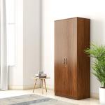 Indispensable - 2 Door Almira with Inner Drawer and Cloth Storage Unit