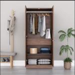 Indispensable - 2 Door Almira with Inner Drawer and Cloth Storage Unit
