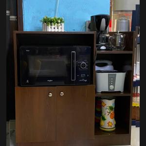 Microwave Oven Rack | Multi-functional Crockery storage Cabinet