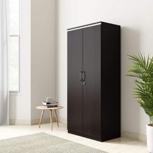 Indispensable - 2 Door Almira with Inner Drawer and Cloth Storage Unit