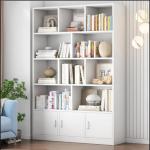 Alfa 10 Shelf with 3 lock door Display Cabinet, 3 door book shelf