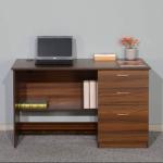 Premium Built Quality Study & Office Table | Computer Desk, Office Table for Students, Adults, Professionals | 2 Drawers and 1 Cabinet and 1 storage Shelf 30x36x20