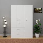 3 Door Almira with Locker Drawer and Cloth storage shelf Almari/Wardrobe 72/48