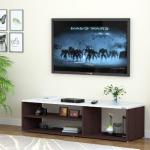 Skyler TV Entertainment Unit | TV Cabinet | TV Entertainment Center Table | Display Storage Cabinet Rack 42X16X12"