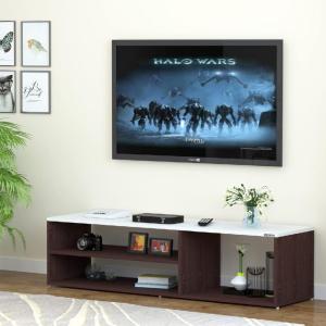 Skyler TV Entertainment Unit | TV Cabinet | TV Entertainment Center Table | Display Storage Cabinet Rack 42X16X12"