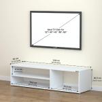 Skyler TV Entertainment Unit | TV Cabinet | TV Entertainment Center Table | Display Storage Cabinet Rack 42X16X12"