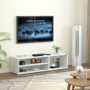 Skyler TV Entertainment Unit | TV Cabinet | TV Entertainment Center Table | Display Storage Cabinet Rack 42X16X12"