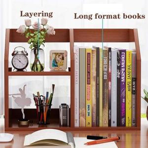 Tyoo Simple and Creative Design of Small Student Bookshelf Multi-Layer Open Storage Rack Environmental Protection Board No Pollution