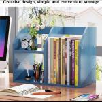 Tyoo Simple and Creative Design of Small Student Bookshelf Multi-Layer Open Storage Rack Environmental Protection Board No Pollution