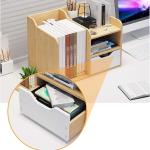 JOZZY Bookshelf,Drawer Desktop Office Storage Rack
