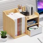 JOZZY Bookshelf,Drawer Desktop Office Storage Rack