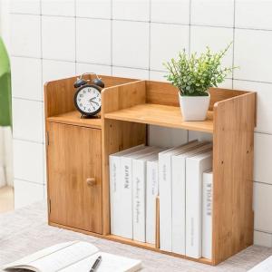 HIHELO Book Case Creative Desktop Storage Small Bookshelf Flower Rack