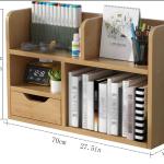 AOKLEY Bookshelf Ware Desktop Bookshelf Bookcase