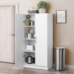 Indulge Durablity - Premium Quality - RK 2 Part Black Standing storage cabinets or cupboards - Sustainable Option - Exclusive Experience