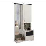 RK White Dressing Table With Shelves and Drawers