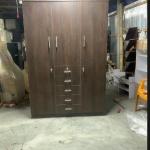 Exceotional Quality - RK 3 Part Almirah or Cupboard Made of MDF Laminated Board - Vintage Choice - Exclusive Experience