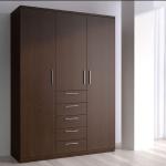 Exceotional Quality - RK 3 Part Almirah or Cupboard Made of MDF Laminated Board - Vintage Choice - Exclusive Experience