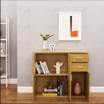 Sideboard Storage Cupboard Cabinet Unit with Doors and Drawers Living Room Bedroom Furniture Beige Finish