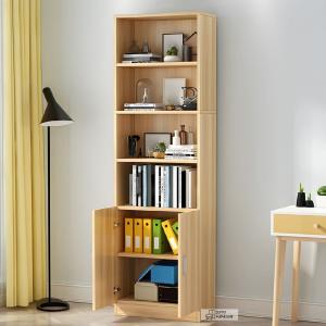 Nifty Niche Book Shelf Best Quality Bookcase-Cum-Showpiece Standing Display Shelving Stand Rack with Storage Cabinet