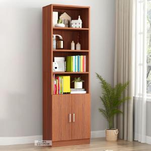 Nifty Niche Book Shelf Best Quality Bookcase-Cum-Showpiece Standing Display Shelving Stand Rack with Storage Cabinet