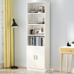 Nifty Niche Book Shelf Best Quality Bookcase-Cum-Showpiece Standing Display Shelving Stand Rack with Storage Cabinet