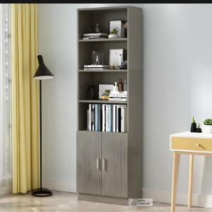 Nifty Niche Book Shelf Best Quality Bookcase-Cum-Showpiece Standing Display Shelving Stand Rack with Storage Cabinet