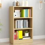 3 Layer Book Shelf Cum Showpiece Display Shelving Stand Rack with Storage Cabinet Bookcase