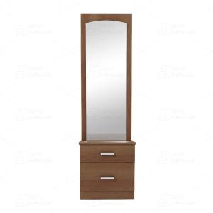 Dipto Furniture প্রসেসিং কাঠের ড্রেসিং টেবিল 18 + 14 + 67 ইঞ্চি - dressing table